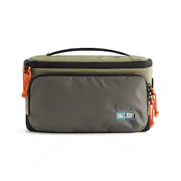 Bagsmart - Blast 4.5L Hanging Toiletry Bag, Waterproof Travel Organizer with Dry-Wet Separation for Travel & Daily Use - Mossy