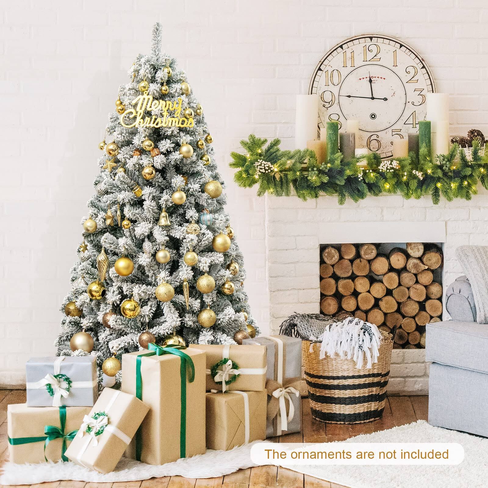 Merry Christmas

The ornaments are not included