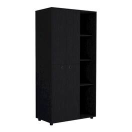 TuHome - Misuri Wardrobe Armoire MDF - Black