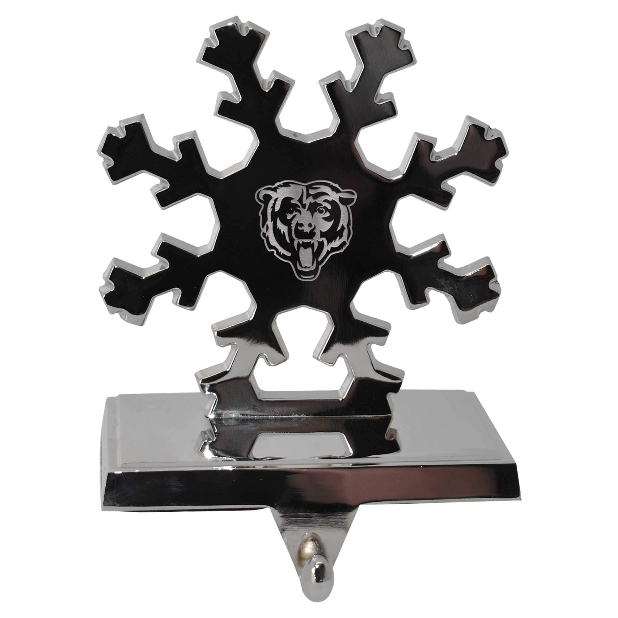 The Memory Company - Chicago Bears Snowflake Stocking Holder - Multicolor