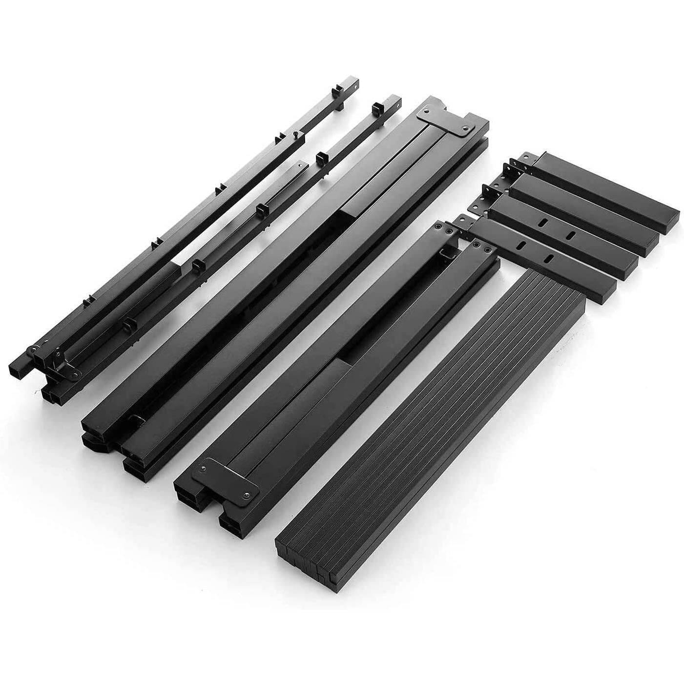 Alt View 1. Hivvago - Hivvago Queen 16-inch Heavy Duty Metal Bed Frame with 3,500 lbs Weight Capacity - Black.