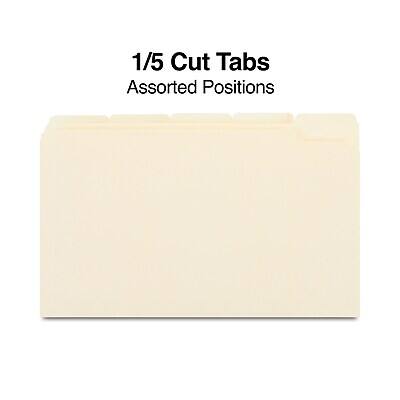 1/5 Cut Tabs  
Assorted Positions