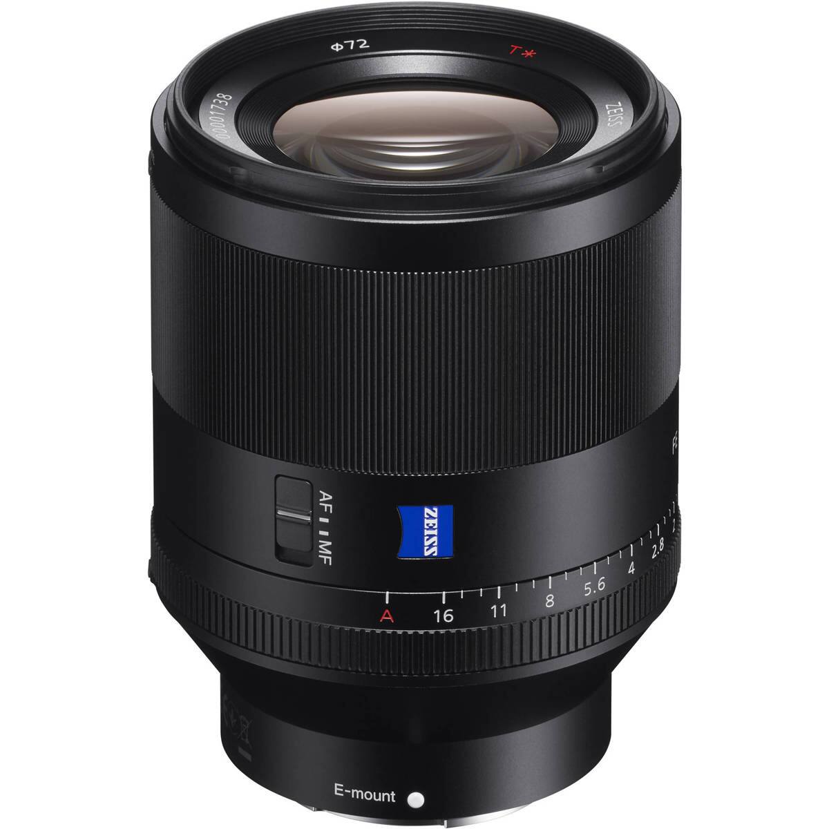 1738 BELLOOD 72 T* ZEISS 6 AF - MF A ZEISS 16 11 8 5.6 2.8 E-mount