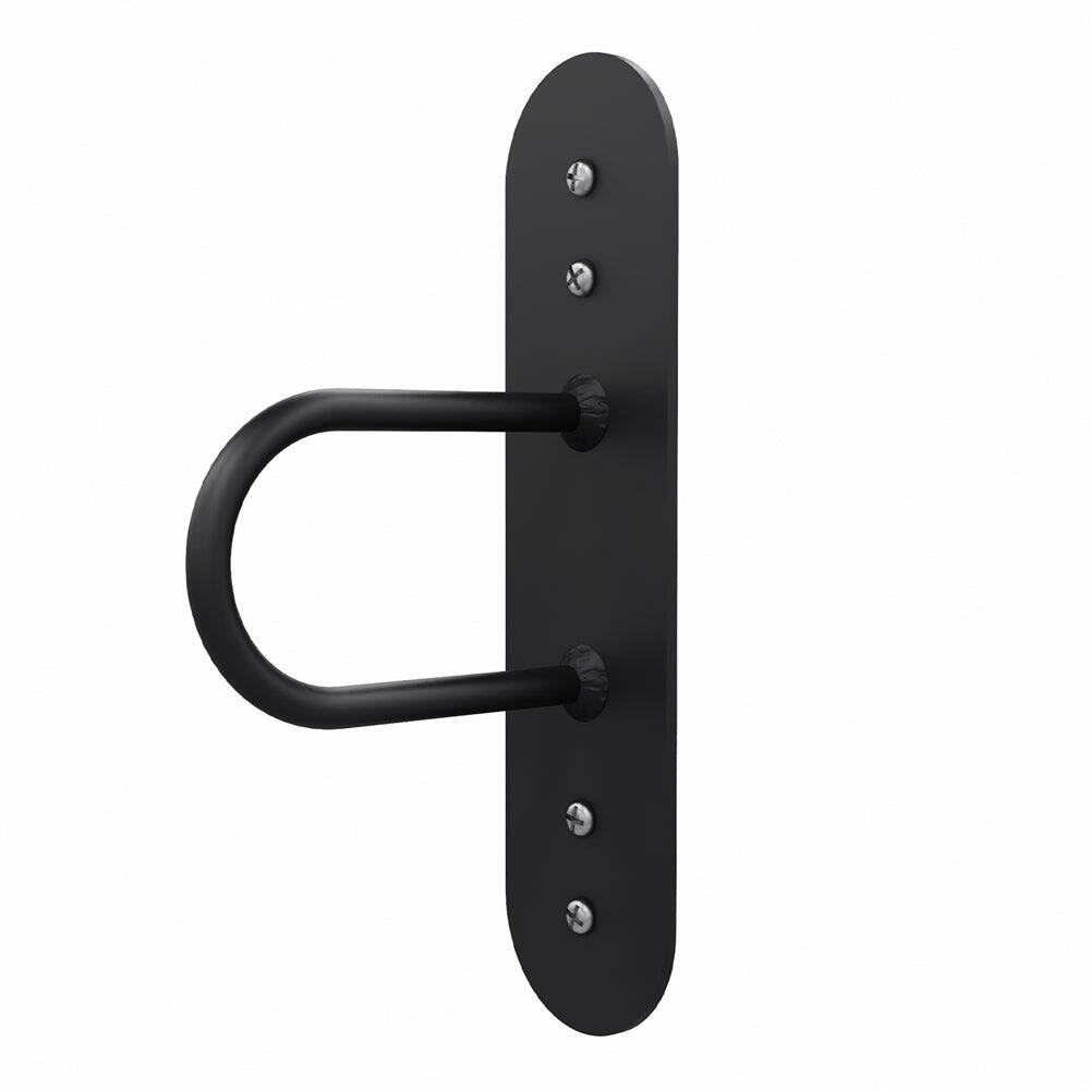 Alt View 1. Power Systems - Wall-Mount Rope Anchor Heavy-Duty Mount for Battle Ropes & Home Gyms - Black.