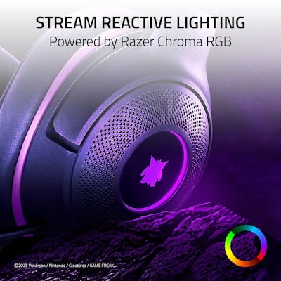 Razer Kraken Kitty V2 Wired Over the Ear Gaming Headset for PC Razer Kraken Kitty V2 Wired Over the Ear Gaming Headset for PC