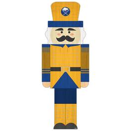Fan Creations - Buffalo Sabres 31'' Nutcracker Leaner - Multicolor
