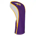 Front. WinCraft - Minnesota Vikings Golf Club Hybrid Headcover - Multicolor.