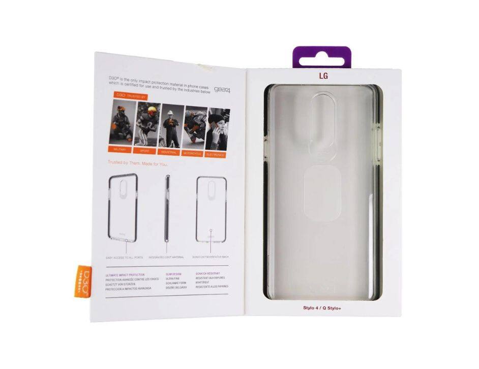 D3O is the only impact protection material in phone cases which is certified for use and trusted by the industries below:

- MOTORSPORT
- MILITARY
- EQUESTRIAN

Trusted by Them. Made for You.

- ULTIMATE IMPACT PROTECTOR
- PROTECTION AGAINST THE CHOICE
- PROTECTOR VERSUS STURZEN
- PROTECTOR EN IMPACTO

- SLIM DESIGN
- ULTRA-THIN
- SOLAR FORM
- RESISTANT ALUSTRAL
- RESISTENT ALUSTRAL

- LG

Stylo 4 / Q Stylo+