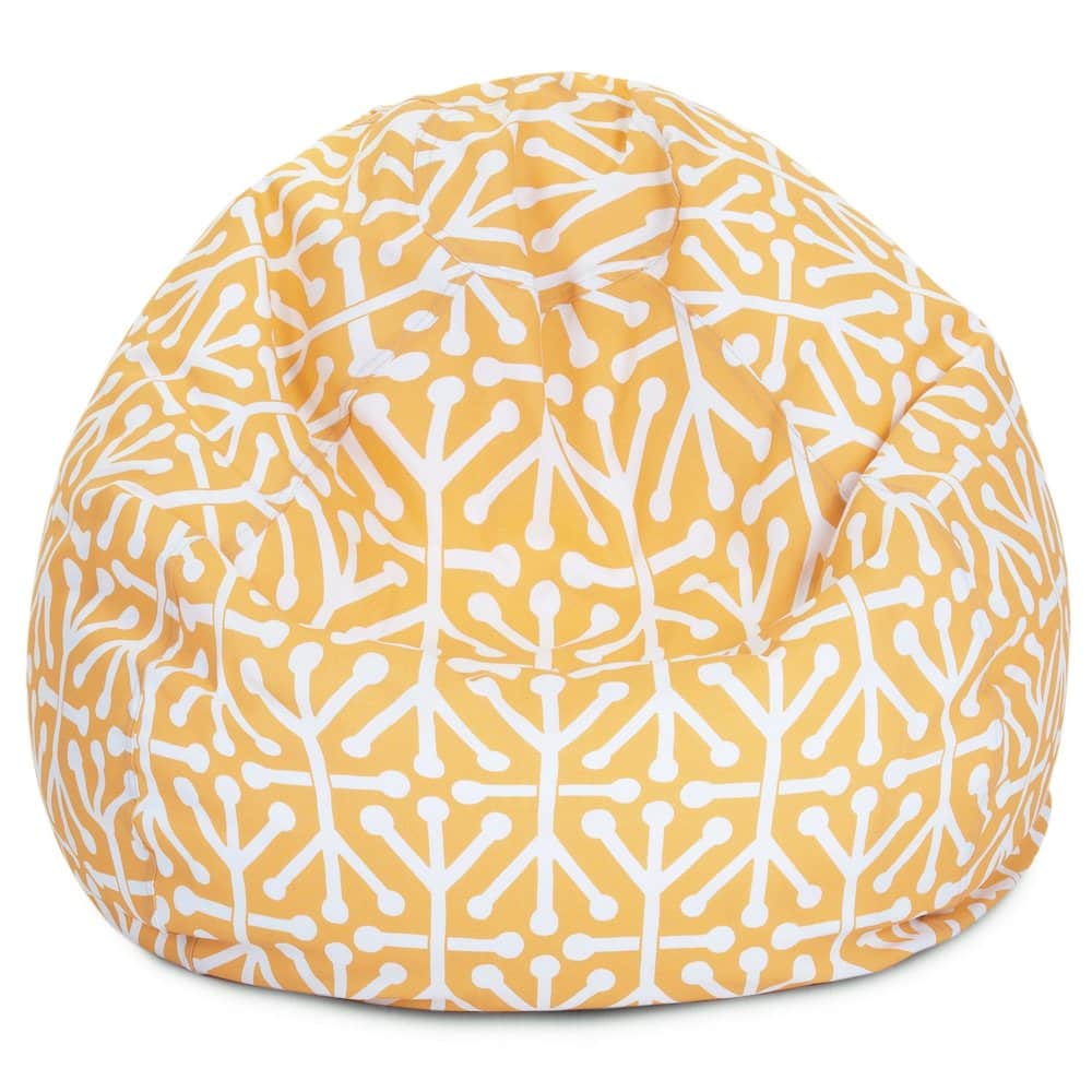 Majestic Home - Large Bean Bag Aruba Citrus - Yellow