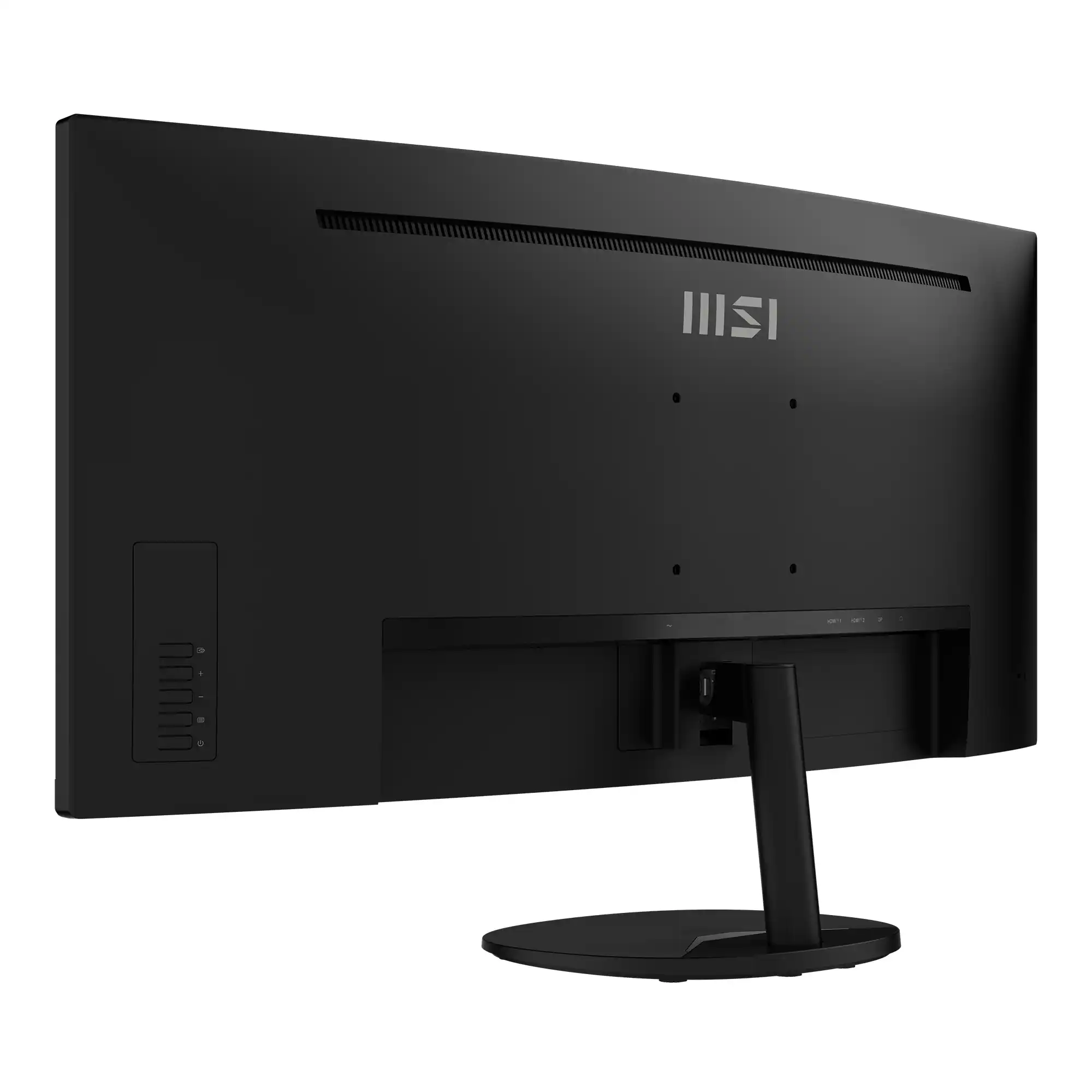 Alt View 4. MSI - PRO MP341CQ E12 34" Curved UWQHD 120Hz 1ms VA Business Monitor with Built-in Speakers( (DisplayPort, HDMI ) - Black.