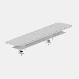 Branch Furniture - Large Monitor Stand - White
