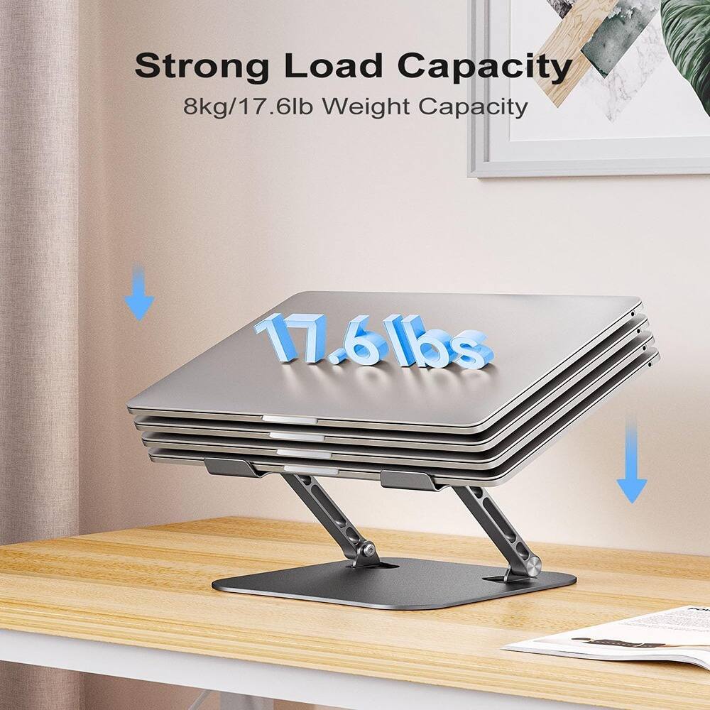 Strong Load Capacity  
8kg/17.6lb Weight Capacity