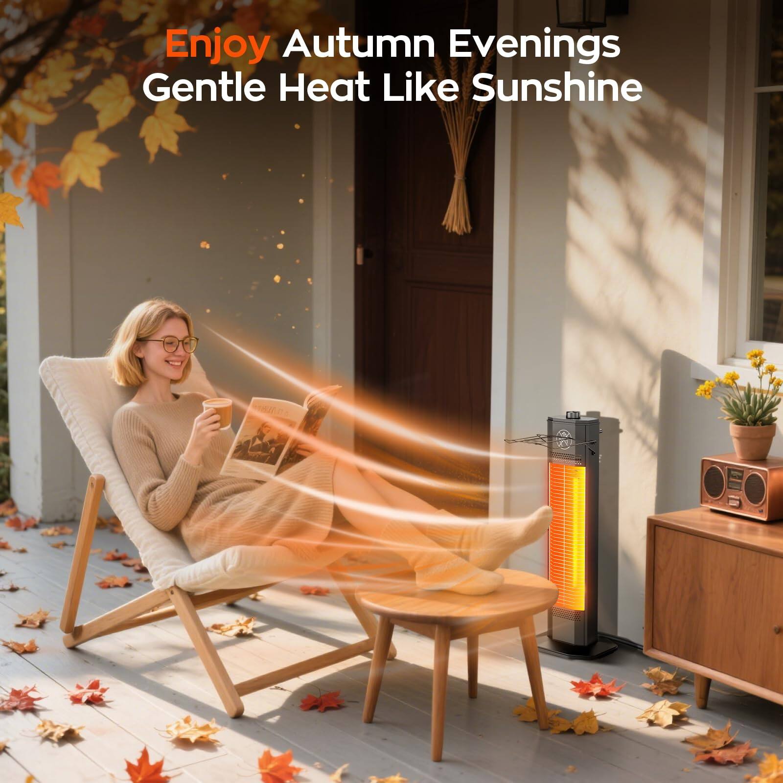Enjoy Autumn Evenings Gentle Heat Like Sunshine