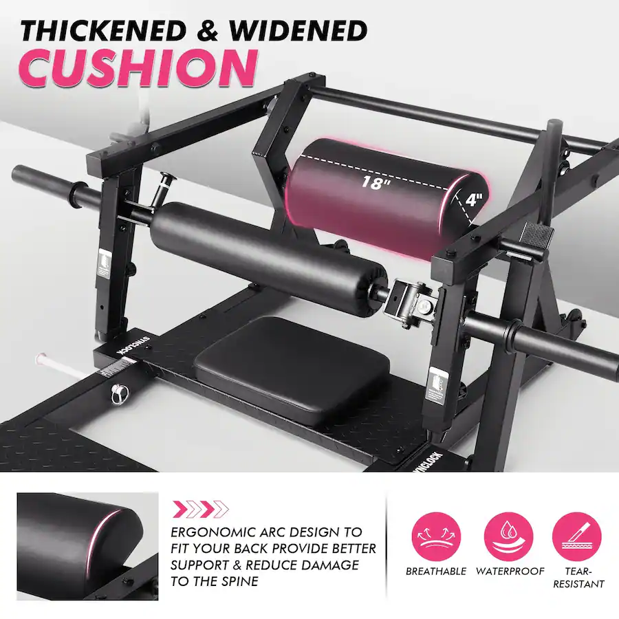 Syedee Glute Bridge Hip Thrust Machine 800LBS Plate Loaded Heavy syedee-glute-bridge-hip-thrust-machine-800lbs-plate-loaded-heavy