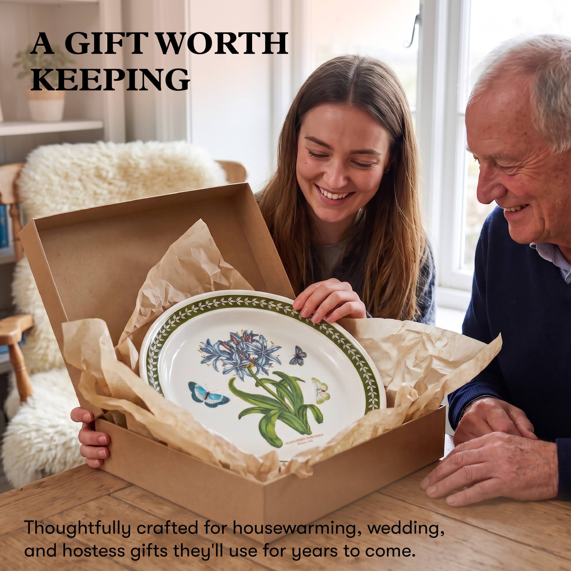 A GIFT WORTH KEEPING

MORCADES TRIVERSITY Fuller M

Thoughtfully crafted for housewarming, wedding, and hostess gifts they'll use for years to come.