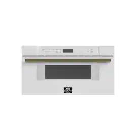 Forno Appliances - Capoliveri 1.2 cu. ft. Built-In Microwave Drawer with Sensor Cooking and Angled Touch Controls - White