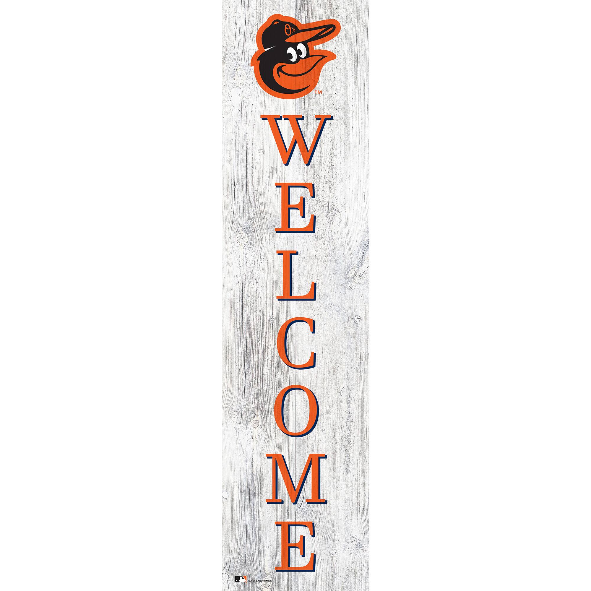 Baltimore Orioles 48'' Welcome Leaner