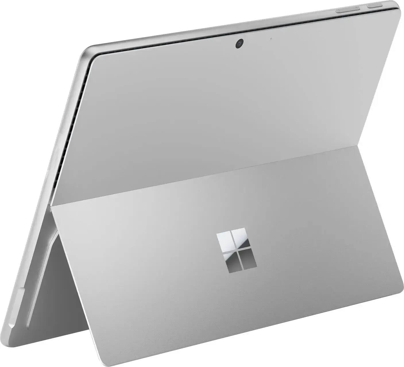 Alt View 3. Microsoft - Surface Pro 2-in-1 Laptop 13.0 2880x1920 Display (X Elite X1E-80, 16GB, 1TB SSD, Win 11 Home) - Platinum Silver.