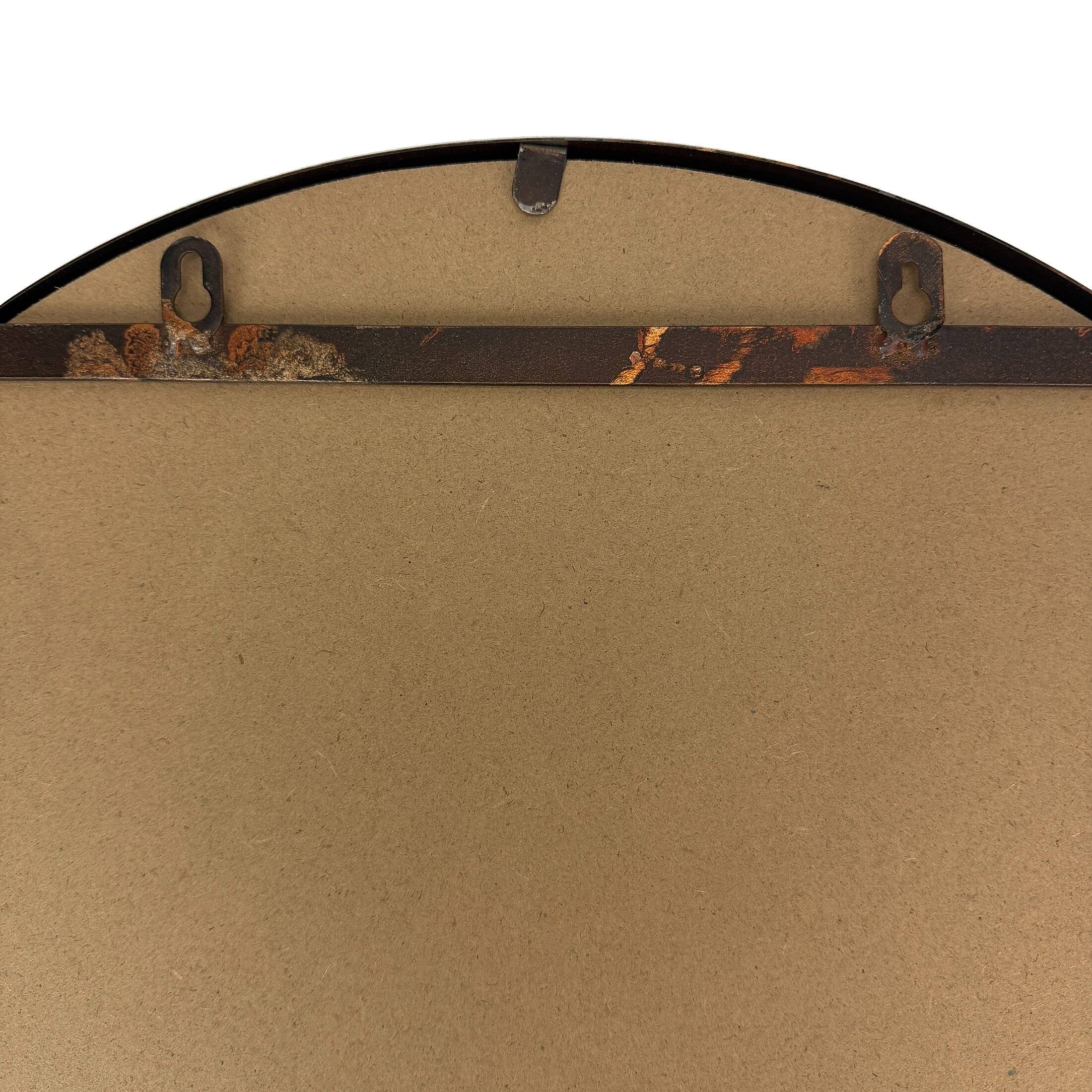 Alt View 4. Zeckos - Wall Mounted Mirror Bronze Coastal Sea Turtle Coral 20.5 in Metal Glass - Bronze.
