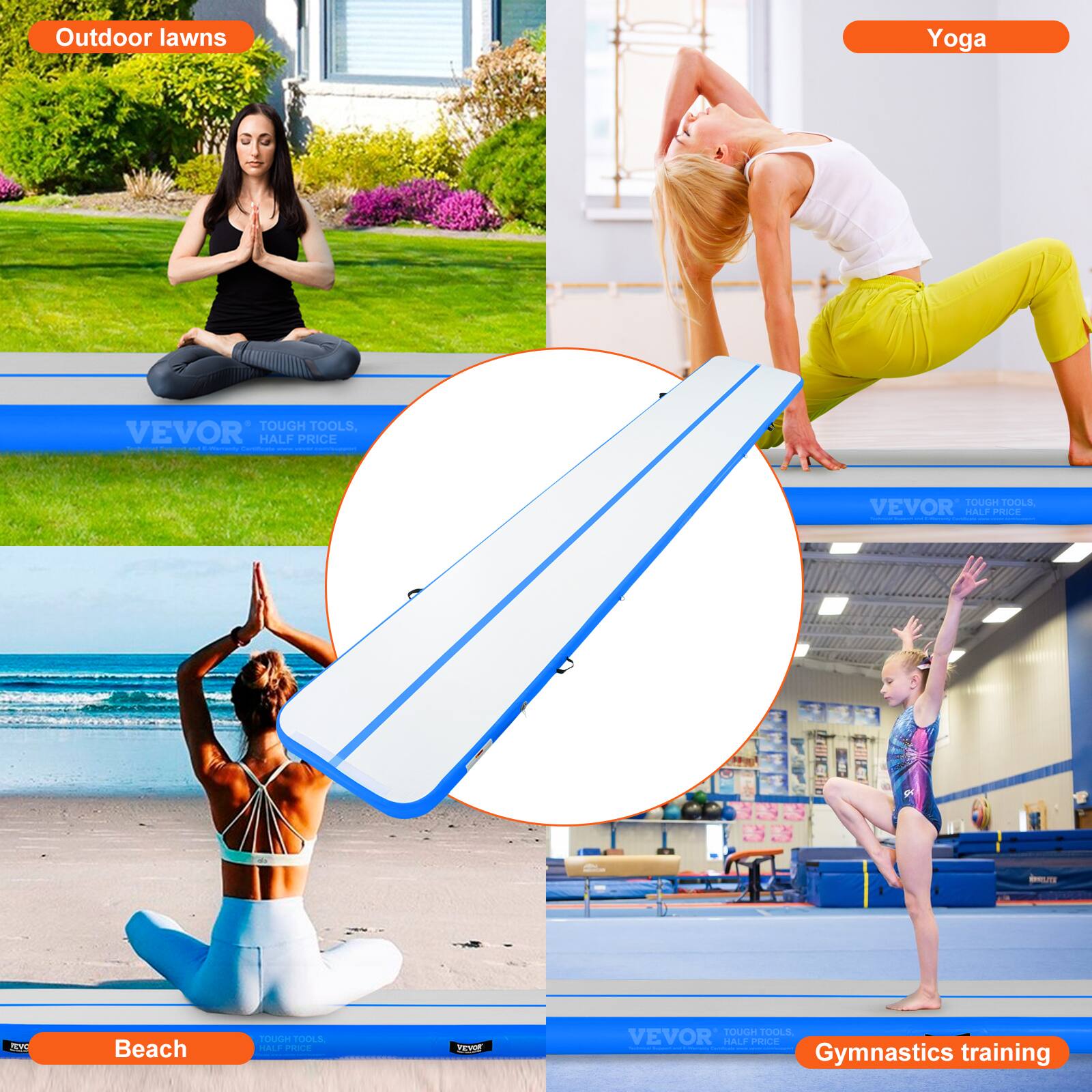 Outdoor lawns Yoga Beach Gymnastics training TOUGH TOOLS VEVOR HALF PRICE - - YOUGH CO VEVOR HAE -  P - A PASR FOLKIN TOOCA VEVOR MACY PCE