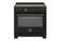 Front. Bertazzoni - 36" Professional Series range - Electric self clean oven - 5 induction zones - Carbonio.