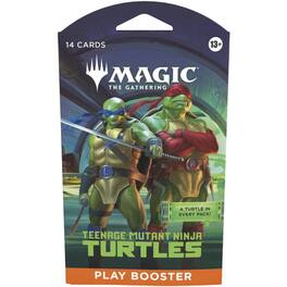 Wizards of The Coast - Magic: The Gathering TCG: Teenage Mutant Ninja Turtles Sleeved Play Booster Pack