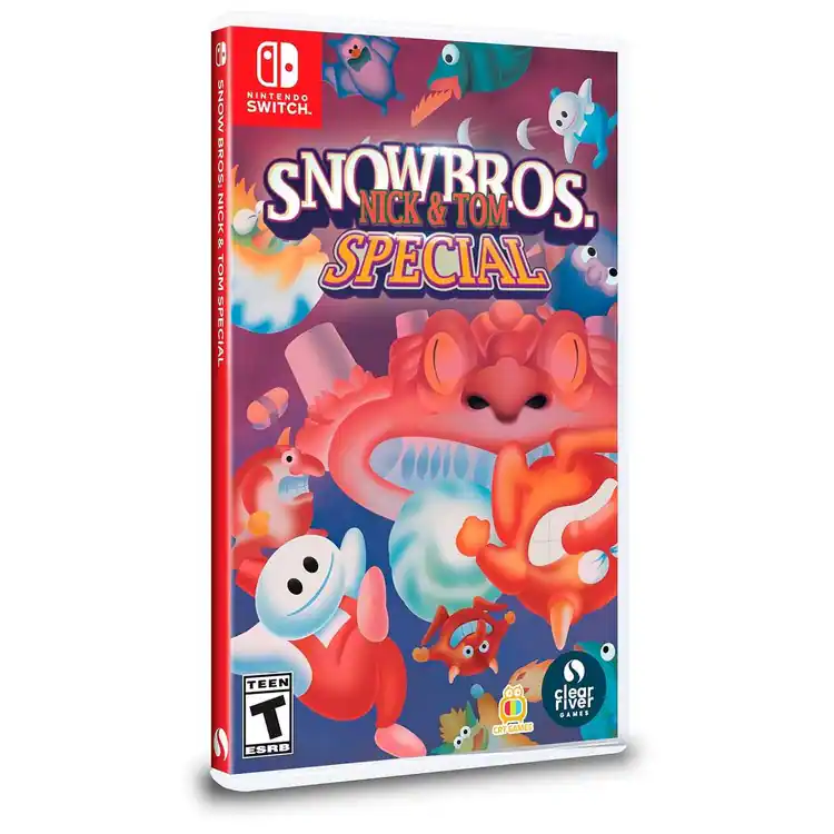 6 Nintendo Switch. Snowros. Nick & Tom Special. Teen ESRB. Clear River Games. Crit-Games.