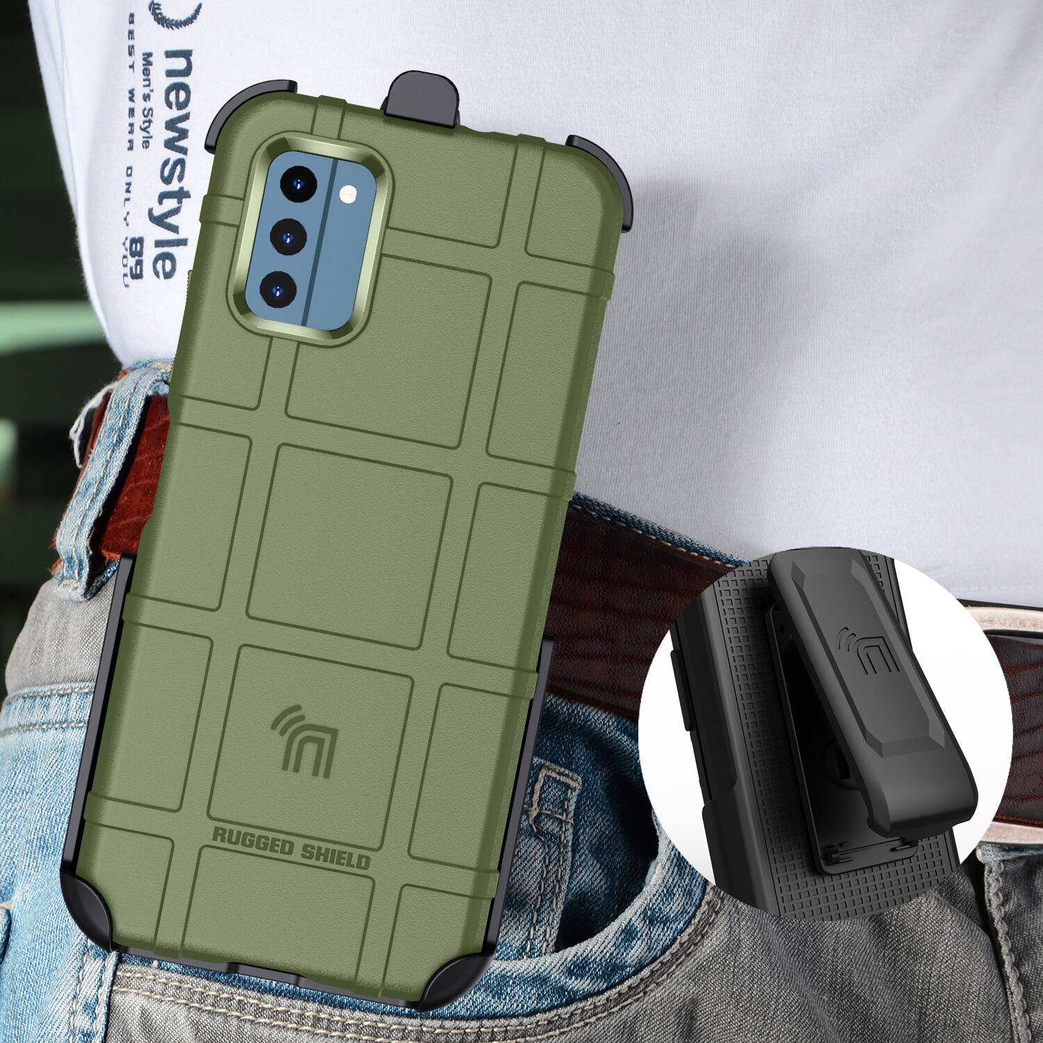 GESY Men's WEHR Style F0U ONLY 68 newstyle RUGGED SHIELD