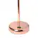 Alt View 15. Limelights - Stick Lamp with USB charging port and Fabric Shade - White/Rose Gold.
