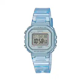 Casio - Women's Transparent Digital Watch - LA-20WHS-2ACF - Blue