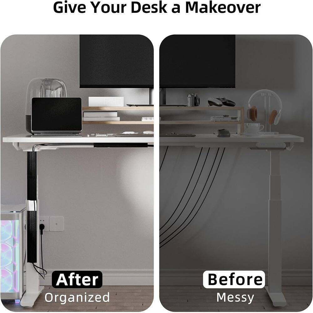 Give Your Desk a Makeover

After  
Organized

Before  
Messy