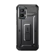 Front. SUPCASE - Unicorn Beetle Pro Rugged Holster Case for Moto G Stylus (2024) – Full-Body Protection with Kickstand & Belt Clip - Black.