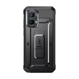 SUPCASE - Unicorn Beetle Pro Rugged Holster Case for Moto G Stylus (2024) – Full-Body Protection with Kickstand & Belt Clip - Black