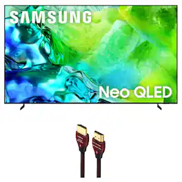 Samsung - QN85QN80HA 85" QLED TV with WireLogic 4K-8K-10K HDMI Cable (2026)