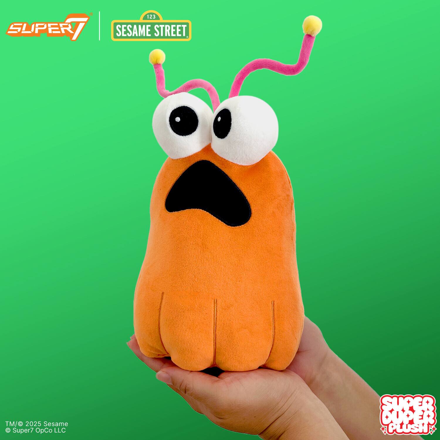 - 123 SUPER SESAME STREET TM/ 2025 Sesame Super7 OpCo LLC SUPER DUPER PLUSH