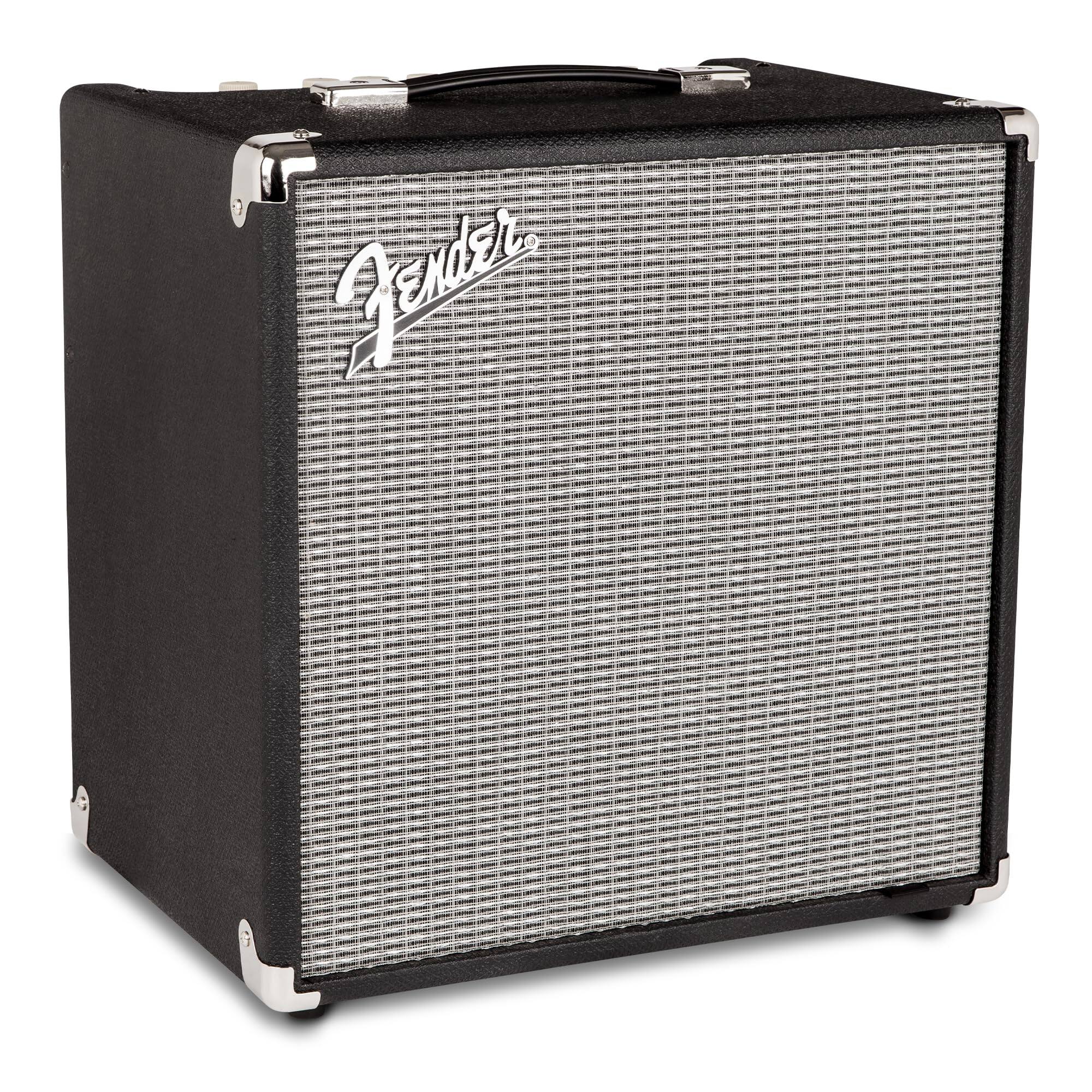 Front. Fender - Fender Rumble 40 V3 Bass Amp for Bass Guitar, 40 Watts, with 2-Year Warranty Speaker, with Overdrive Circuit and Mid-Sco - BLACK.