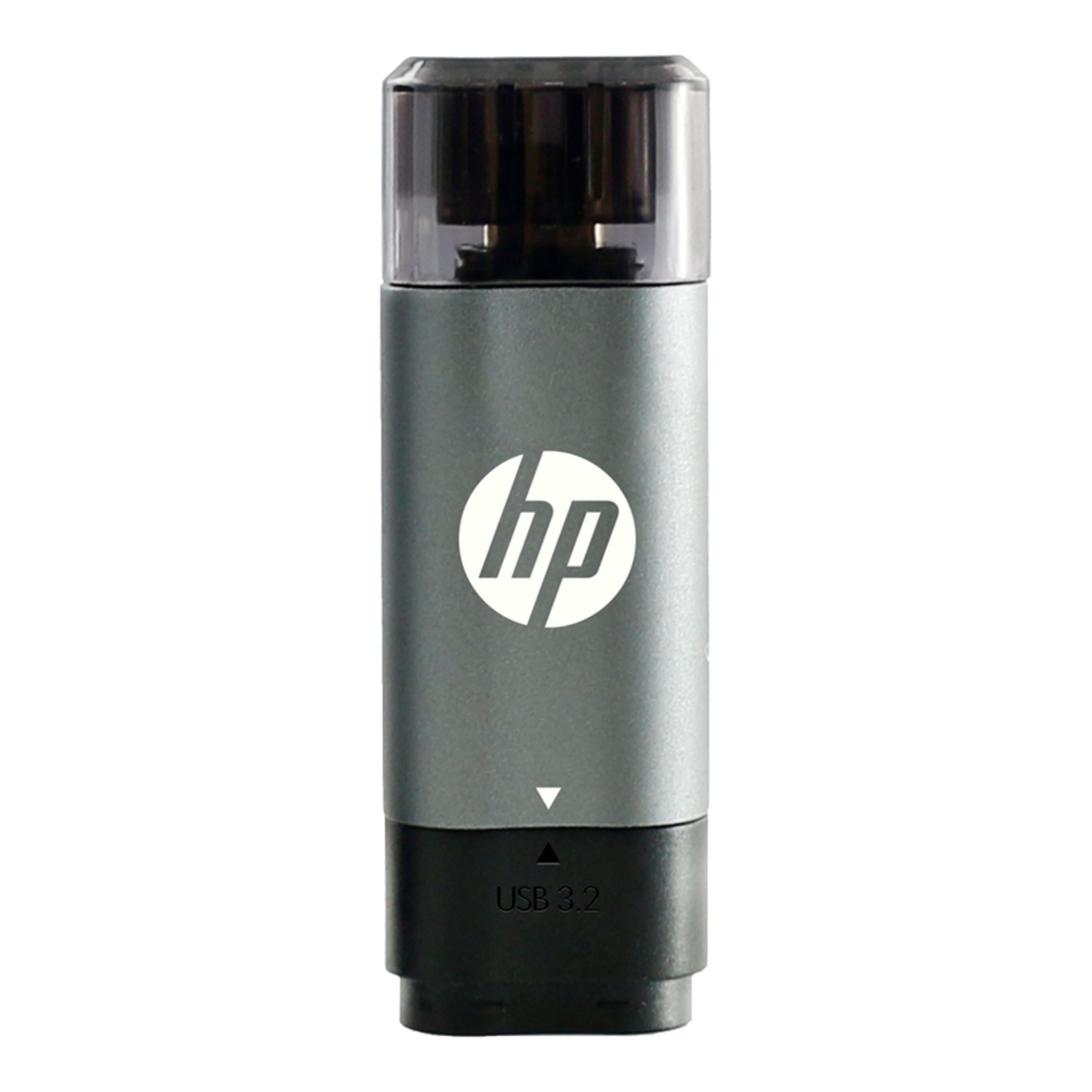 Front. HP - 256GB x5600c USB 3.2 Gen 1 Type-C Dual Flash Drive.