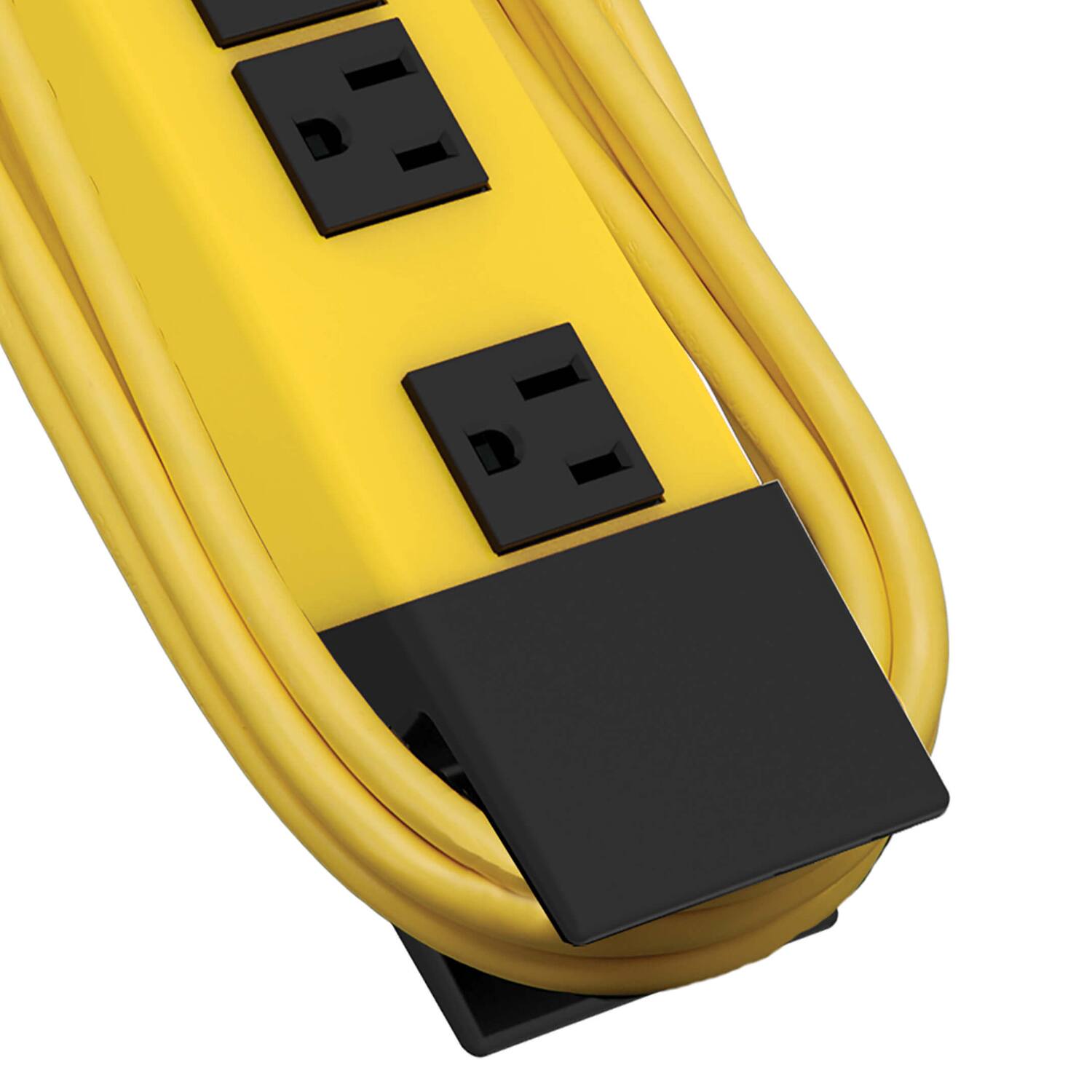 Back. Tripp Lite - Eaton Tripp Lite Series Protect It! 6-Outlet Industrial Safety Surge Protector, 15 ft. Cord, 2700 Joules, Cord Wrap - Unknown.