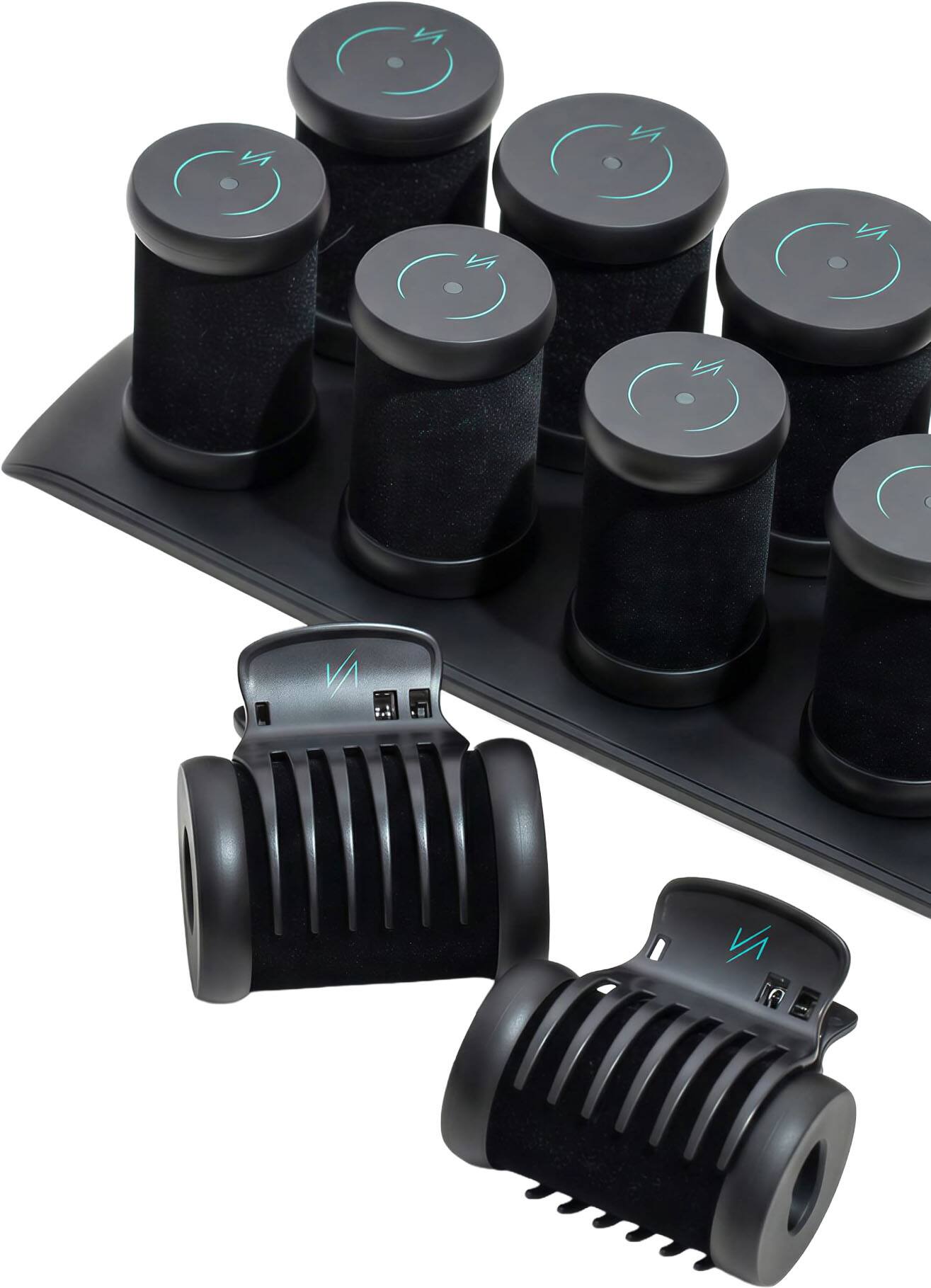 Alt View 3. RevAir - Amplifying Ceramic Hot Rollers - Black.