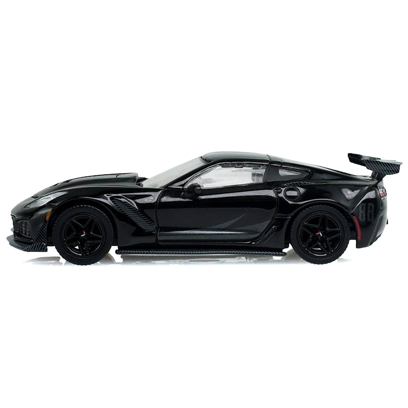 Alt View 1. Greenlight - 2019 Chevrolet Corvette ZR1 Black "Black Bandit" Series 31 1/64 Diecast Model Car by Greenlight.