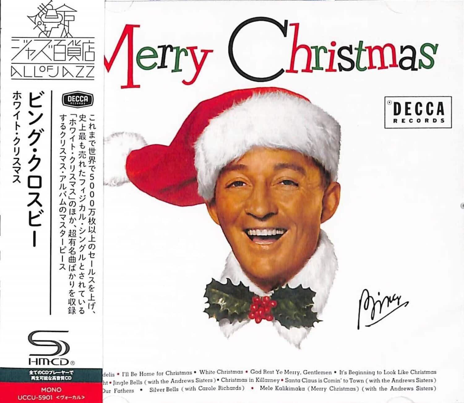 UMG - Bing Crosby - White Christmas (SHM-CD)   - COMPACT DISCS price history on PriceWatchPro