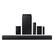 Front. Samsung - 4.1ch Soundbar + Rear Speakers with Subwoofer HW-C47M/ZA.