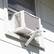 Back. AnyMount - ANYMOUNT Air Conditioner Support Bracket for Outdoor Window AC, AC Window Bracket Supports up to 10,000 BTU & 88 Lbs. - White.