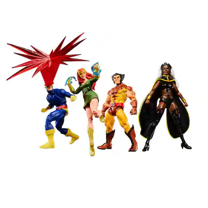Front. Hasbro - Hasbro Marvel Legends X-Men 97 Wolverine Storm Cyclops and Jean Grey Bundle.