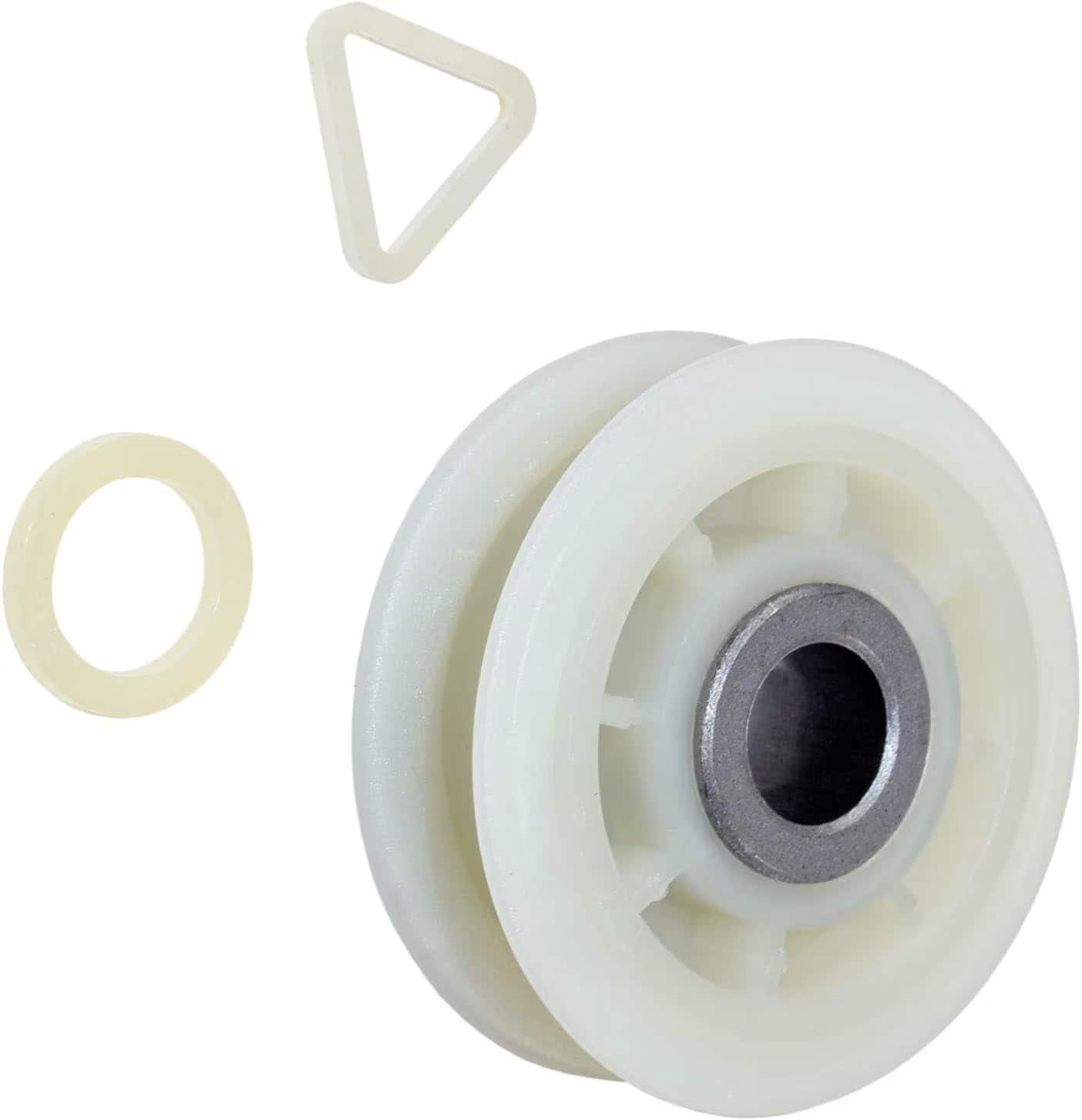 HQRP - Dryer Idler Pulley Wheel Roller Replacement 279640 for Amana Whirlpool Kenmore Maytag
