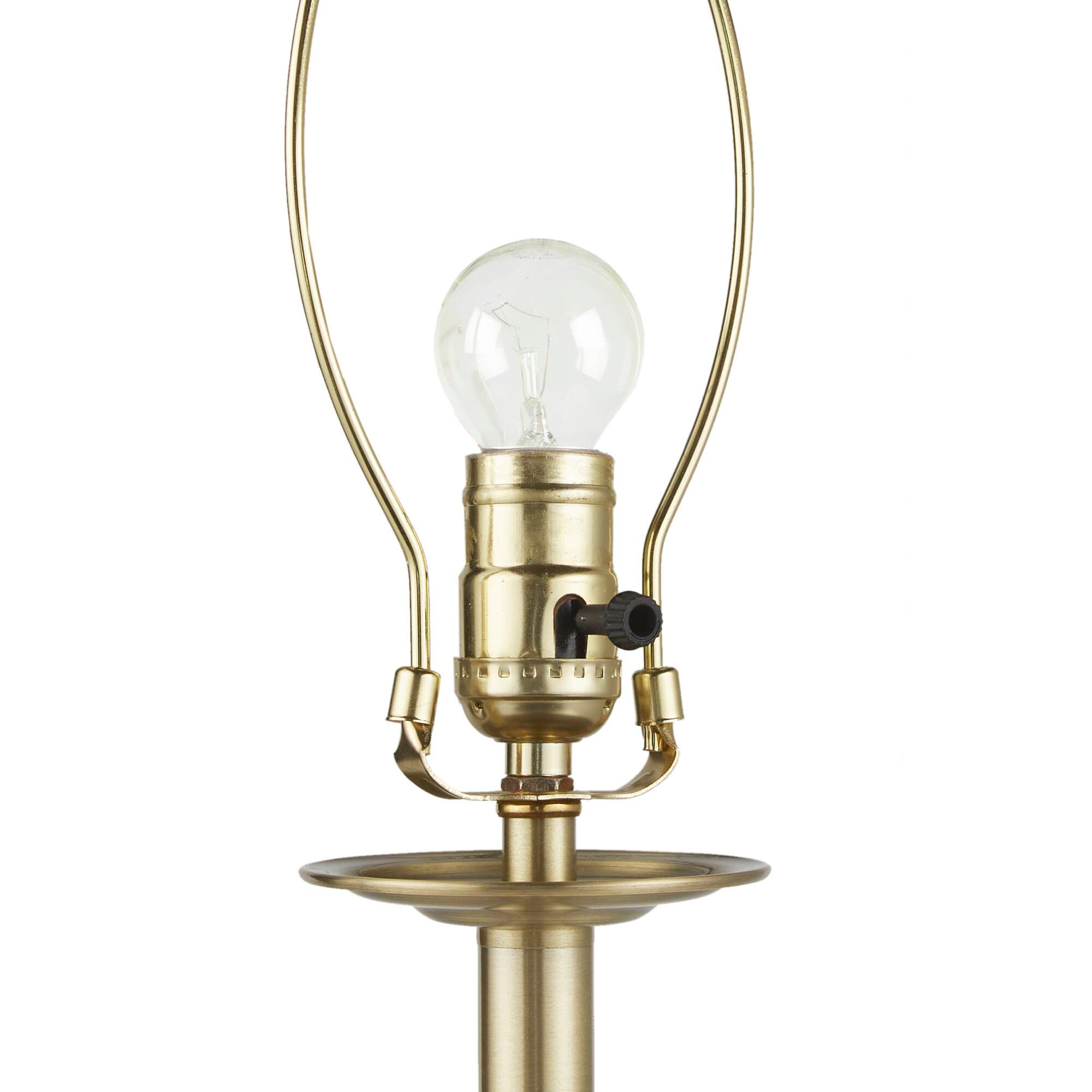 Left. Luckbyte - 28"H Table Lamp.