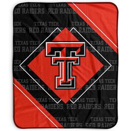 Pegasus - Texas Tech Red Raiders 50" x 60" Diamond Logo Fleece Blanket - Multicolor