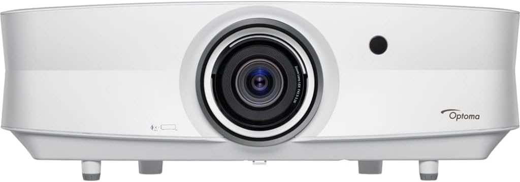 Front. Optoma - Optoma ZK507-W 4K UHD Professional Installation Laser Projector - White.