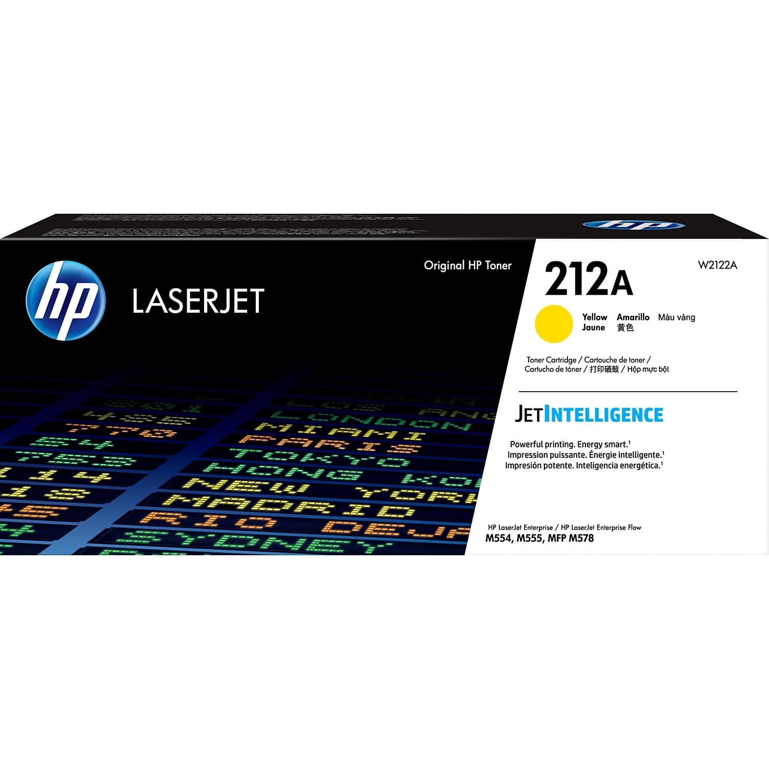 HP - 212A Standard Yield Toner Cartridge (W2122A) - Yellow