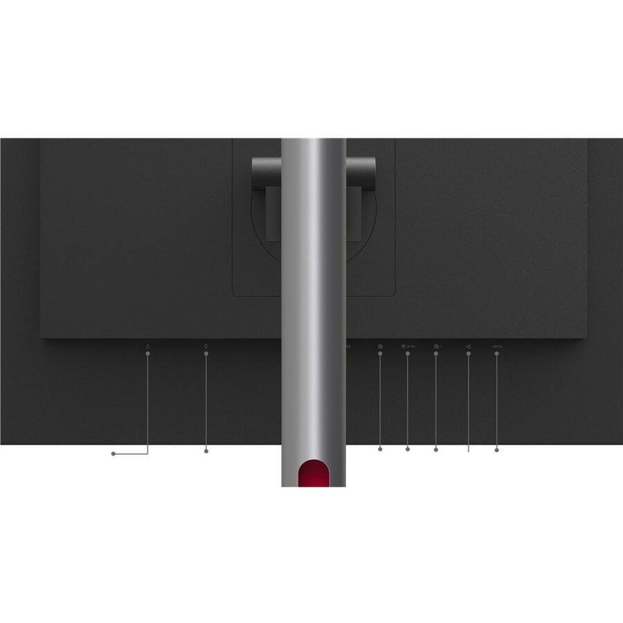 Alt View 4. Lenovo - Lenovo ThinkVision T27h-30 27" QHD IPS 60Hz 6ms LCD Monitor - 2560 x 1440 QHD Display @ 60Hz - In-plane Switching (IPS) - Raven Black.